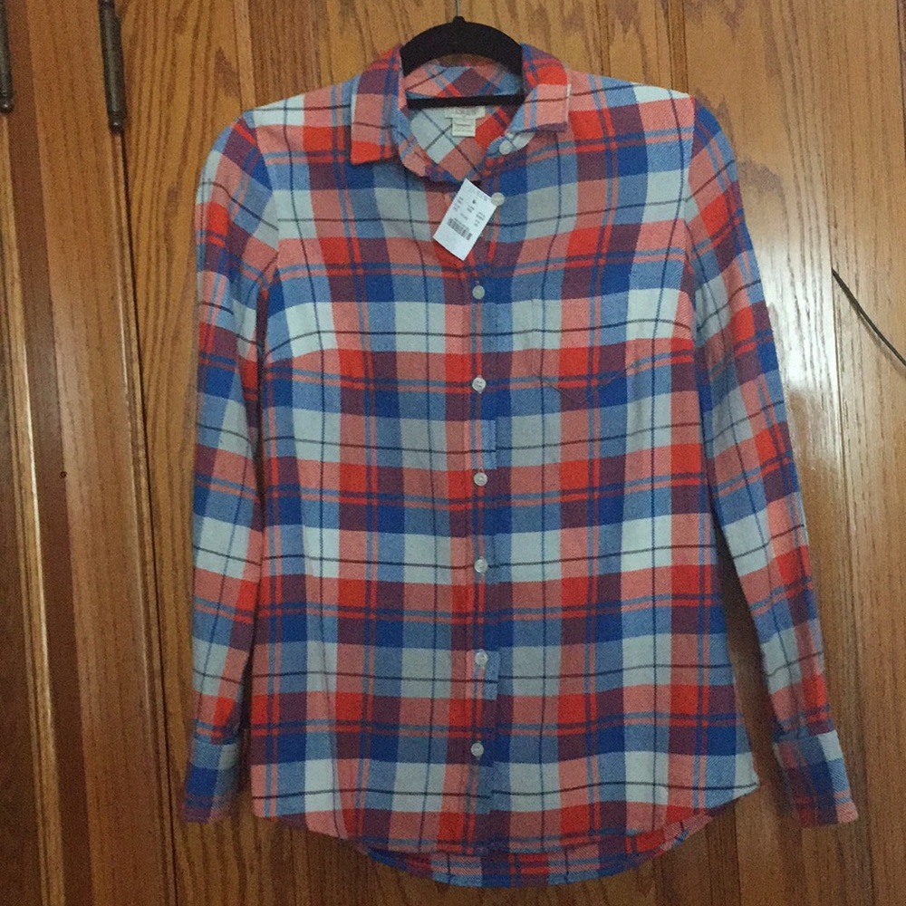 NWT JCREW FLANNEL